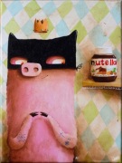 Plakat Robert Romanowicz Pokusa sygnowany