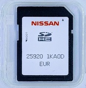 Aktualizacja map Nissan Leaf EU