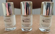 3 x baza utwardzacz odżywka serum do paznokci Long4Nails 3 x10 ml