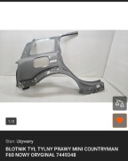 Błotnik tył prawy F60 7449348