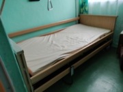 Łóżko specjalistyczne + wózek inwalidzki