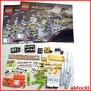 LEGO Racers INSTRUKCJA +50 elem. Z NAKLEJKĄ do zestawu 8186 Street Extreme