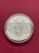 100 zł. 1974r. Mikołaj Kopernik.   Ag..