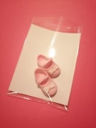 Ozdoba na tort, masa cukrowa, chrzest, roczek, buciki