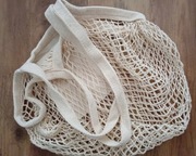 Siateczkowa torba z kieszonką