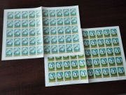 Mongolia Ptaki - 2 pełna arkusze zanczków kasowane