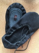 Baletki niemowlęce dziecięce Grishko No 29 czarne balet rytmika