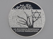 20 ZŁ 65. ROCZNICA POWSTANIA W GETCIE WARSZAWSKIM ROK 2008