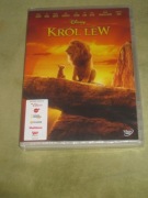 KRÓL  LEW   DISNEY (DVD)  NAPISY  DUBBING POLSKI NOWY FOLIA