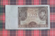 Banknot 100zł 1934r. Seria BB