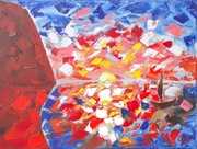 Obraz olejny na płótnie „Morze”