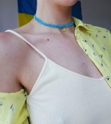 Koraliki są wykonane ręcznie