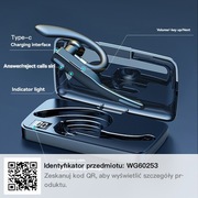 Słuchawka bluetooth z etui ładujacym 