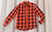 Koszula w czerwoną kratę S House