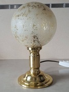 Kosmiczny klimat "Gwiazda", lampka w stylu Hollywood Regency