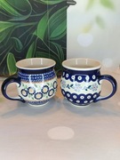 Bolesławiec Kubek ceramiczny  czeski 500 ml dwupak ceramika Bolesławiec 