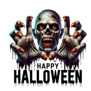 Naprasowanka Halloween Aplikacja żelazkiem zestaw 10 cm 