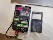 Falowniki 2x Mitsubishi 0,2 kW 1,4 A 1F, z filtrami RF + Schneider IP66