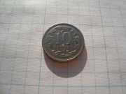 Polska moneta 10 gr groszy 2017