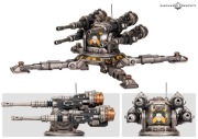 Horus Heresy Saturnine Araknae Quad Accelerator Platform