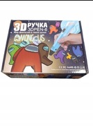 Magiczny pisak długopis 3D plus wkłady AMONG US
