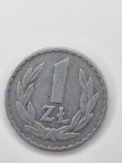 Moneta 1 zł rok(1969)