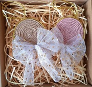 Świąteczny zestaw prezentowy makrama 