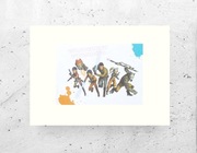 star wars  rebelianci plakat A4, gwiezdne wojny plakat, małe plakaty