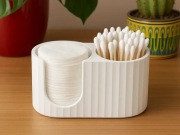 Organizer na patyczki i waciki kosmetyczne pojemnik łazienkowy