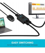 SGEYR USB 3.0 Switch Selector, USB Switch 2 in 1 Output PRZEŁĄCZNIK