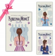 Rodzina Monet zestaw 3 książek Skarb Królewna Królewna Weronika Marczak