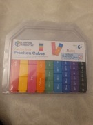 Nauka ułamków zwykłych klocki Fraction Cubes