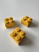 Klocki LEGO żółte 2x2 (3003) - klasyczne cegiełki