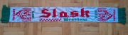 Śląsk Wrocław Trójkolorowa Kolekcja Szaliki OK BIAŁY