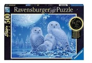Ravensburger puzzle 16595 sowa 500 el. świecące w ciemności
