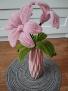 Kwiaty wazonie z drucików kreatywnych 