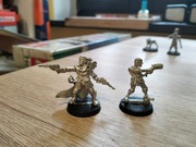 Necromunda Kal Jericho and Scabs Metal OOP