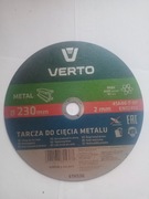 Tarcza do cięcia metalu Verto 230x2x22,2