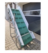 Podajnik taśmowy pionowy z łopatkami kwasoodporny