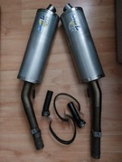 Komplet wydechów firmy LeoVince do suzuki dl1000 kawasaki klv1000