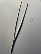 Pęseta prosta 18cm ze stali nierdzewnej