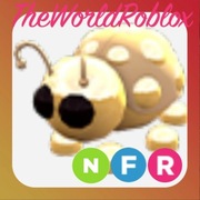 Roblox Adopt Me Golden Ladybug NFR