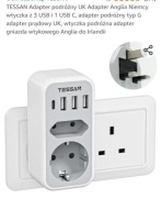 Tessan Adapter podróżny UK