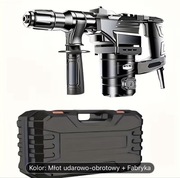 MŁOTOWIERTARKA UDAROWA SDS+ WIERTARKA MŁOT UDAROWY MOCNY ZESTAW