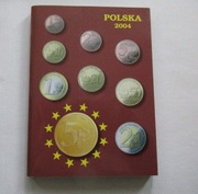 Projekt polskich monet euro z 2004r do 5 euro