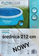 Pokrywa solarna na basen średnica 224 cm