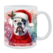 KUBEK Z PSEM Bokser - PREZENT, PERSONALIZOWANY, 24HWYS