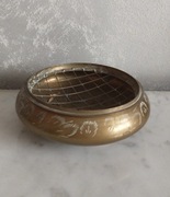 Vintage kadzielnica do palenia kadzideł sypkich ziół węgielków