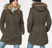 GIGA by KILLTEC KURTKA DAMSKA MARKOWA ZIMOWA PARKA KHAKI 36 S