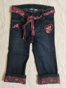 Spodnie jeansy Lupilu dla dziewczynki rozmiar 86